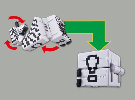 动物戦队ジュウオウジャー ジュウオウCUBEウエポンEX 动物武装CUBEシマウマ＆CUBEカモノハシSET