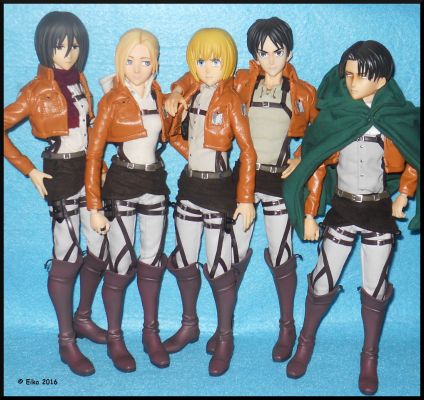 仿真可动角色#648 进击的巨人 三笠·阿克曼 初回生産限定仕様