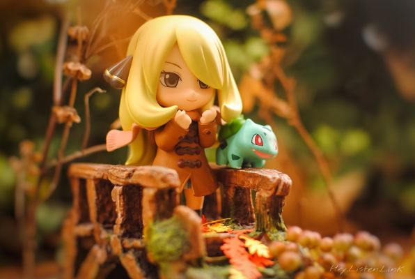 粘土人#507 宝可梦 烈咬陆鲨+竹兰