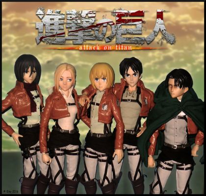 仿真可动角色#671 进击的巨人 阿尼·利昂纳德