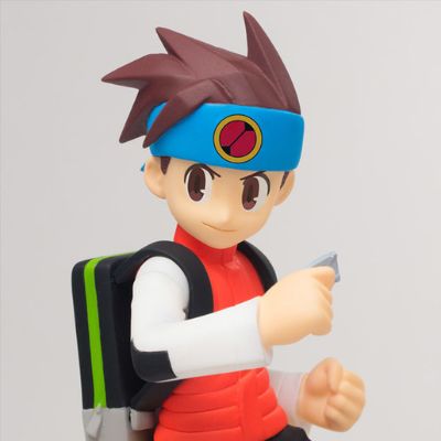 4英寸Lite 洛克人エグゼ 光 热斗&プログラムくん&洛克人 エグゼ 