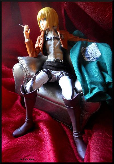 仿真可动角色#676 进击的巨人  阿尔敏·亚鲁雷特