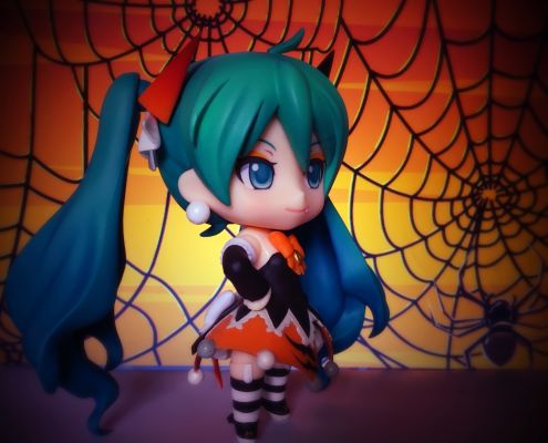 粘土人#448 初音未来 万圣节造型