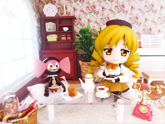 粘土人 #379 剧场版 魔法少女小圆 叛逆的物语 夏洛特&巴麻美 制服版