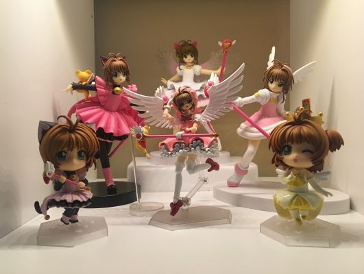 粘土人搭配 魔卡少女樱 木之本樱 天使皇冠