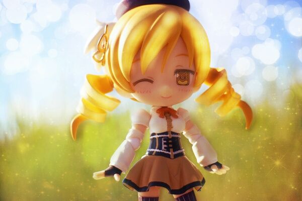 Cu-poche 剧场版 魔法少女小圆 巴麻美 可动手办