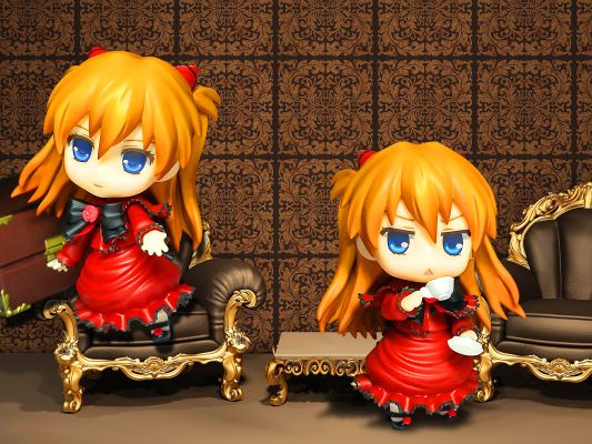 粘土人 #468 EVA 新世纪福音战士 惣流·明日香·兰格雷 EVA赛车服