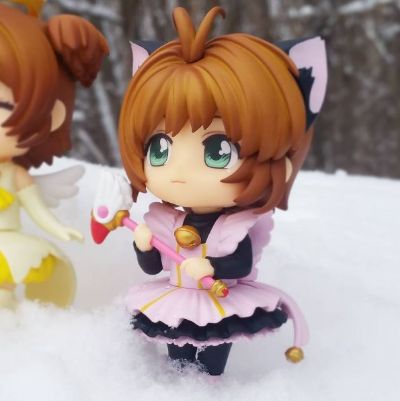 粘土人搭配 魔卡少女樱 木之本樱 天使皇冠