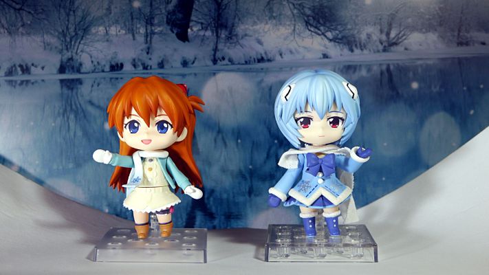 粘土人 #207 初音未来 雪未来 2012 毛绒绒外套版