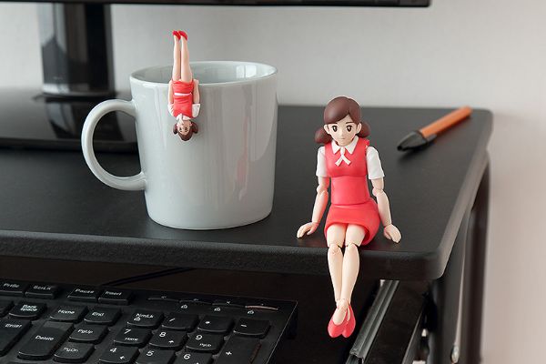 figma #SP-91b 杯子上的缘子小姐 フチ子 新色