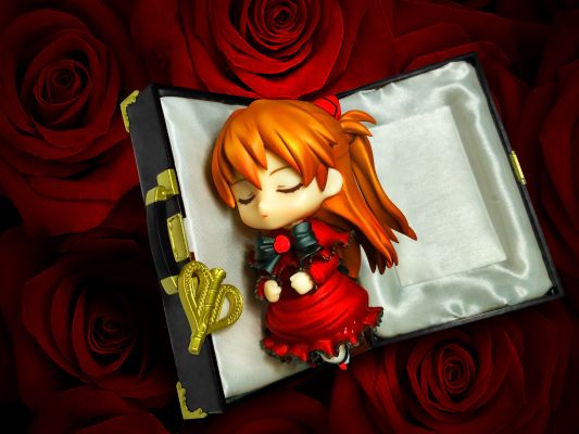 粘土人 #468 EVA 新世纪福音战士 惣流·明日香·兰格雷 EVA赛车服