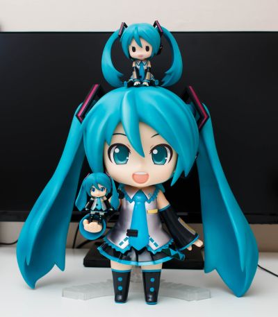 迷你黏土人 MIKU打油 （イベント限定品）