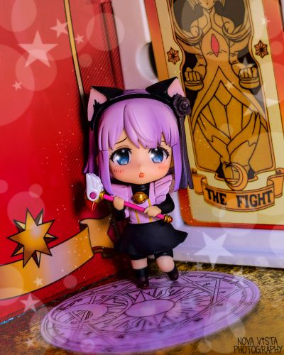 粘土人搭配 魔卡少女樱 木之本樱 黑猫女仆