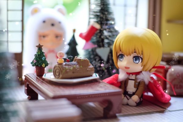 粘土人 #417 进击的巨人 利维尔 清洁