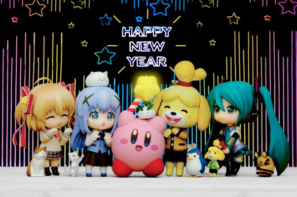 粘土人 #386 动物之森 西施惠 冬服