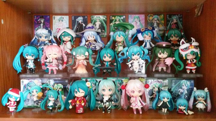 粘土人 #207 初音未来 雪未来 2012 毛绒绒外套版