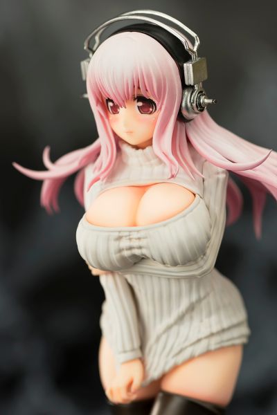 Nitro 超级索尼子 性感开胸毛衣ver