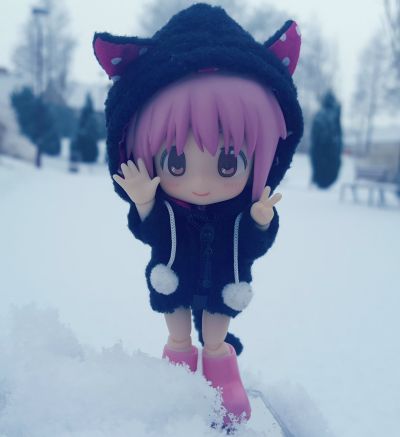 Cu-poche 剧场版 魔法少女小圆 鹿目圆香 可动手办