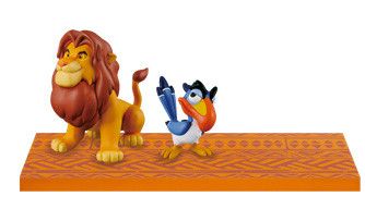 WCF ライオンKING シンバ&Zazu 