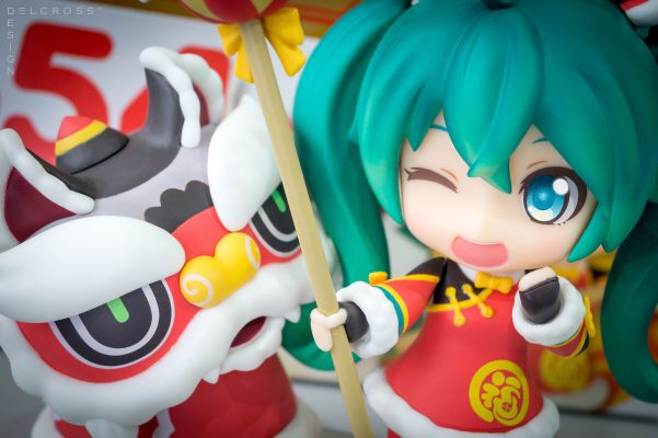 粘土人#654 VOCALOID 初音未来 狮子舞