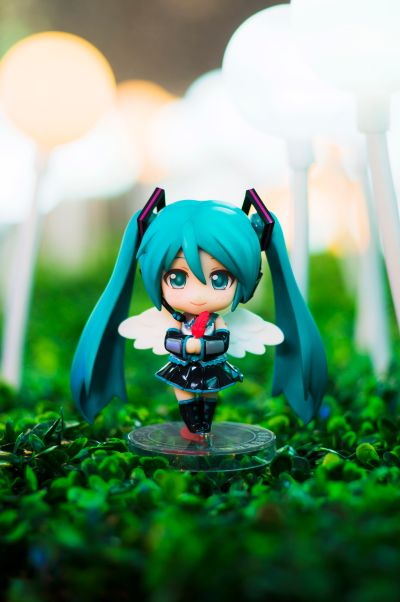 粘土人搭配 VOCALOID 初音未来 红羽毛共同募金运动 创设70年 记念コーデ