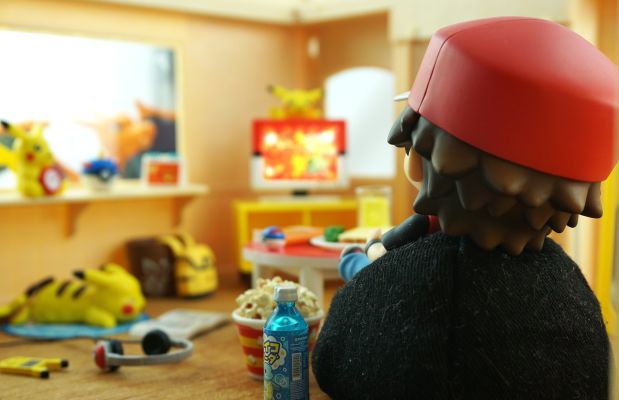 粘土人 精灵宝可梦 小赤 冠军