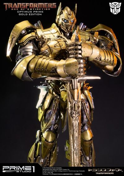 MuseumMasterLine系列 MMTFM-7GL 变形金刚 ロストエイジ コンボイ 骑士エディション ゴールド版 