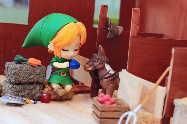 粘土人#553 林克 梅祖拉的假面3D.