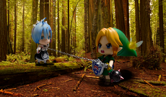 粘土人#553 林克 梅祖拉的假面3D.