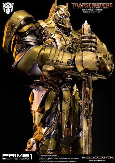 MuseumMasterLine系列 MMTFM-7GL 变形金刚 ロストエイジ コンボイ 骑士エディション ゴールド版 