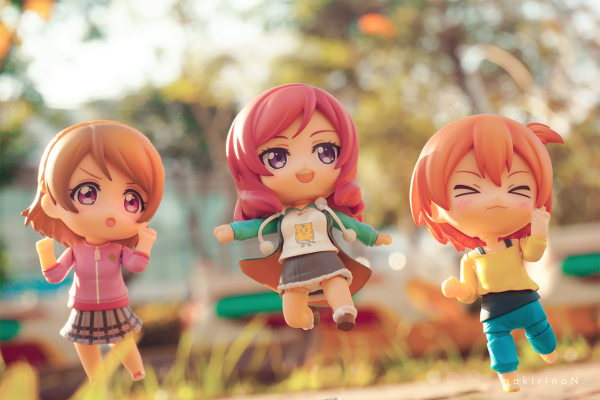 粘土人#562 LoveLive! 星空凛 练习着