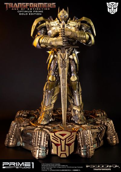 MuseumMasterLine系列 MMTFM-7GL 变形金刚 ロストエイジ コンボイ 骑士エディション ゴールド版 