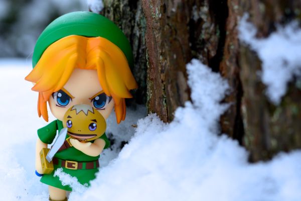 粘土人#553 林克 梅祖拉的假面3D.