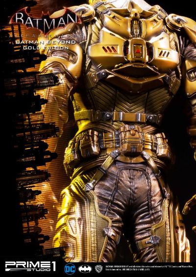 MuseumMasterLine系列 MMDC-10GL 蝙蝠侠 アーカム・骑士 蝙蝠侠 蝙蝠侠ビヨンド ゴールド版 