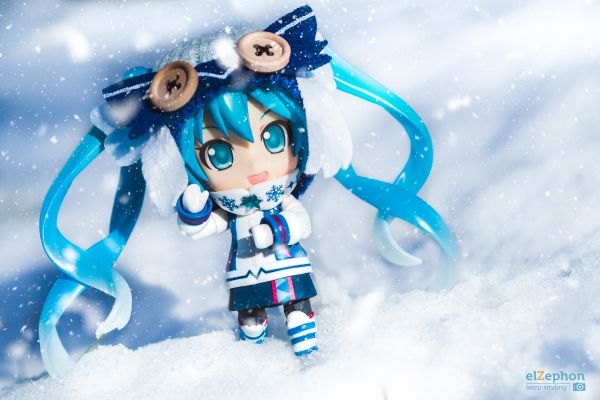 粘土人#570 初音未来 雪未来 Snow Owl