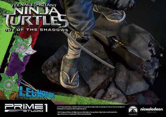 プレミアムMasterライン PMTMNT-4 ティーンエイジ ミュータント ニンジャ タートルズ アウト オブ ザ Shadow レオナルド 