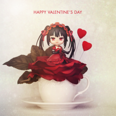 粘土人配件 公主Type 牡丹红