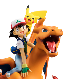 G.E.M. 精灵宝可梦 喷火龙&皮卡丘&小智