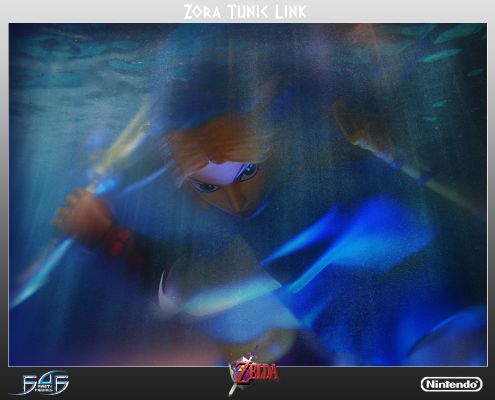 萨尔达传说 时のオカリナ 林克 Zora Tunic 