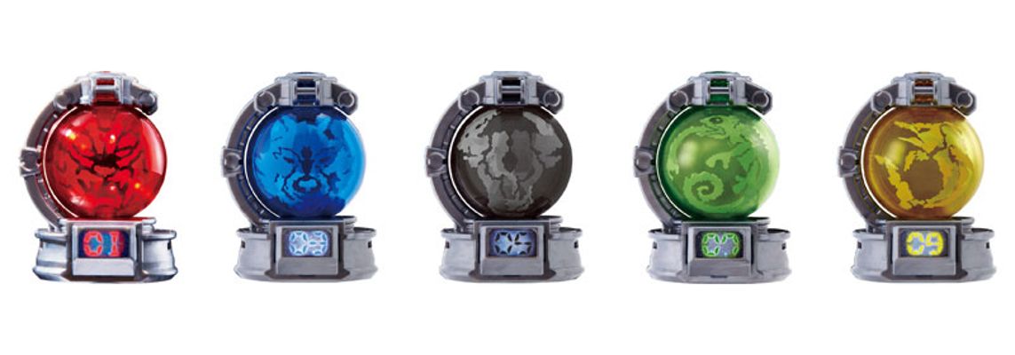 宇宙戦队キュウレンジャー キュータマ合体01，03，05，07，09 DXキュウレンオー