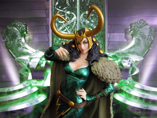 漫威美少女手办   女洛基