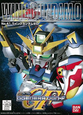 SD高达 G-GENERATION No.41 ウイング高达ゼロ