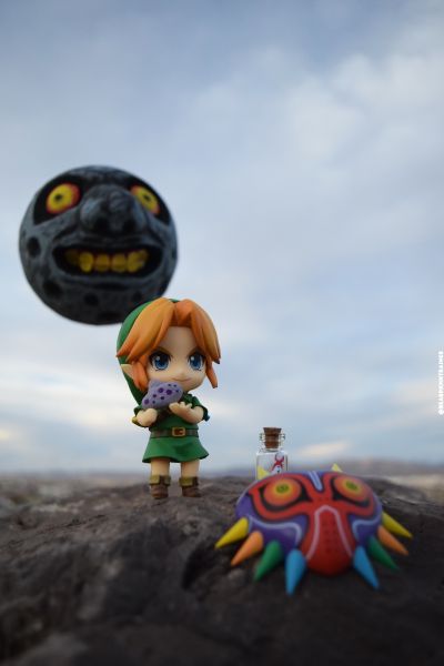 粘土人#553 林克 梅祖拉的假面3D.