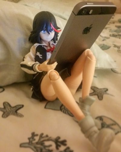 REAL ACTION HEROES #696 斩服少女 缠流子 校服 ver.