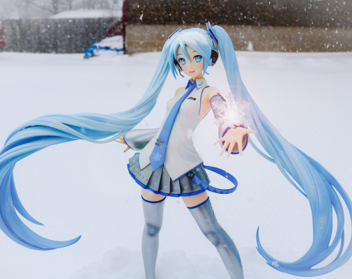 B-style 虚拟歌手系列01 初音未来 雪未来