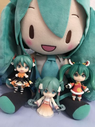 粘土人#654 VOCALOID 初音未来 狮子舞