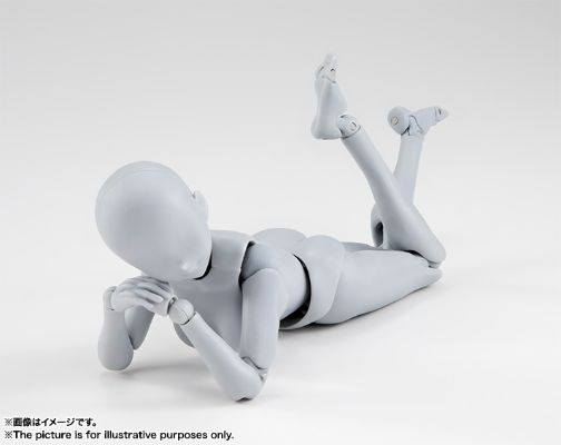 S.H.Figuarts 素体酱（女性素体） 矢吹健太朗联名豪华套装 灰色版