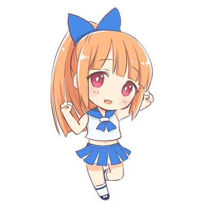 粘土人配件系列 拉拉队服 蓝色