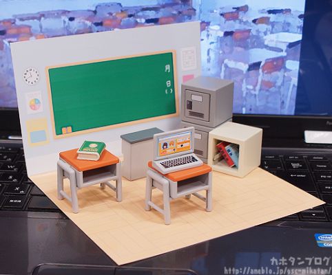 粘土人配件系列 CUBE01 教室SET