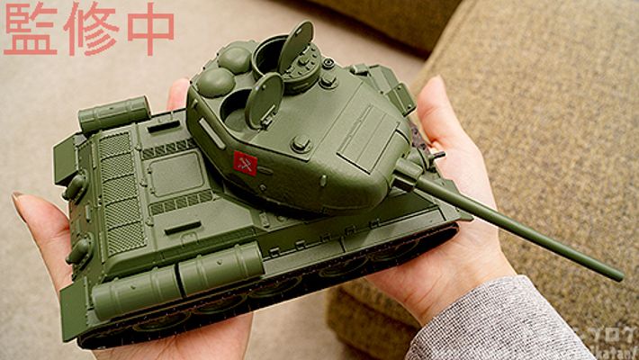 粘土人配件系列 少女与战车 T-34/85